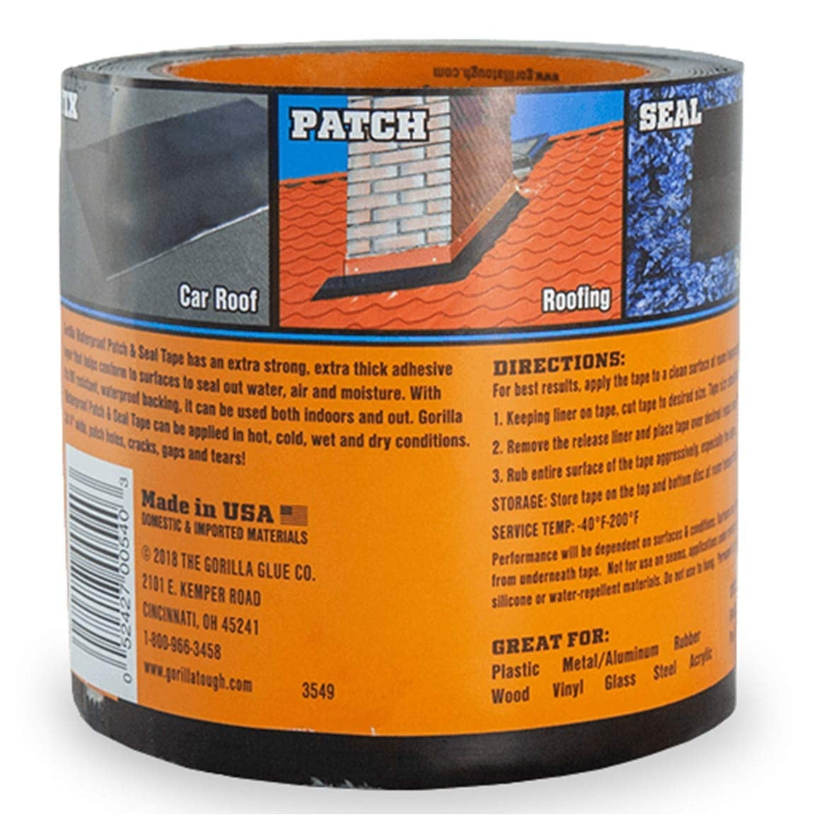 Gorilla Waterbestendige Patch & Seal tape