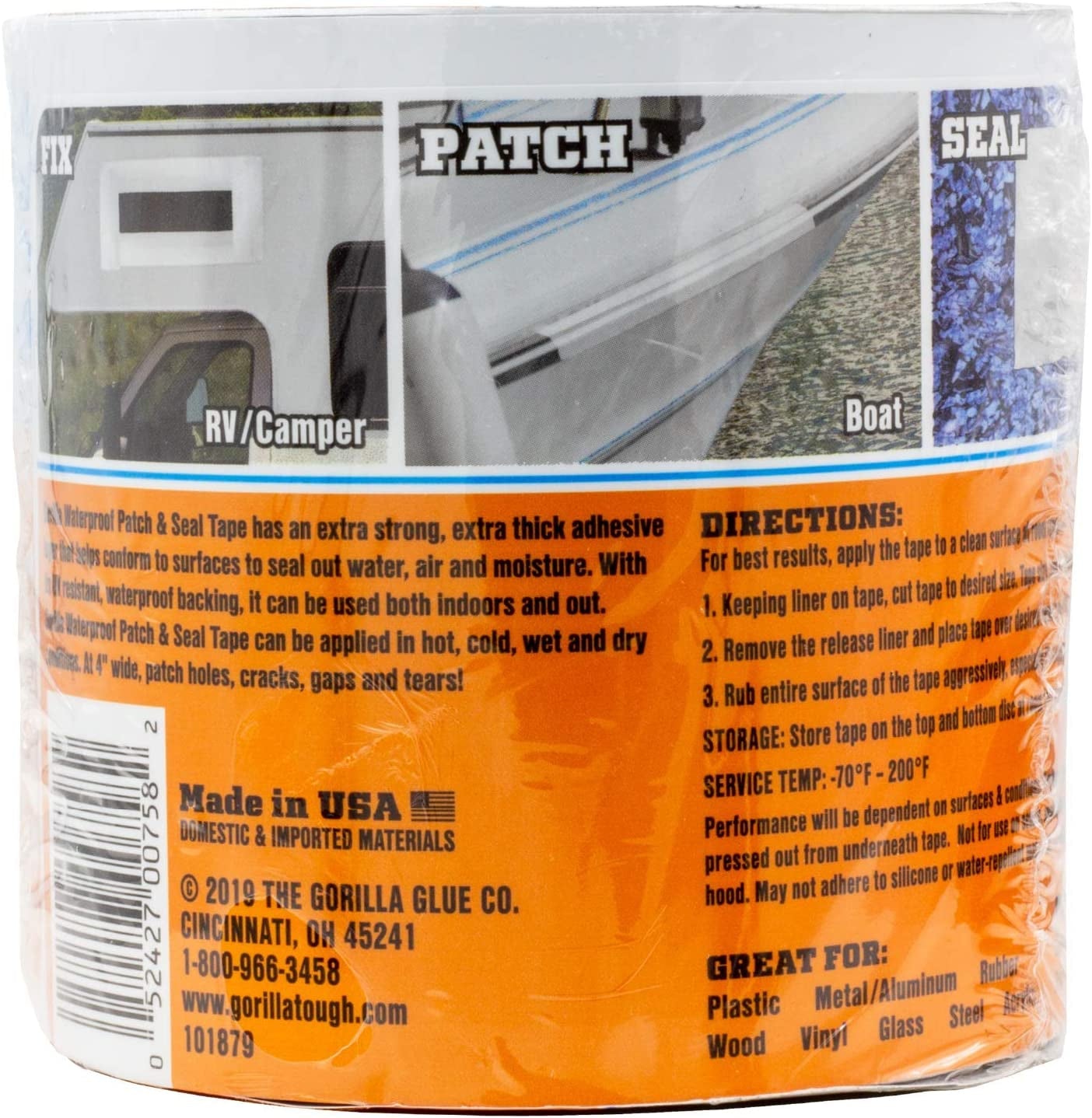 Gorilla Waterbestendige Patch & Seal tape