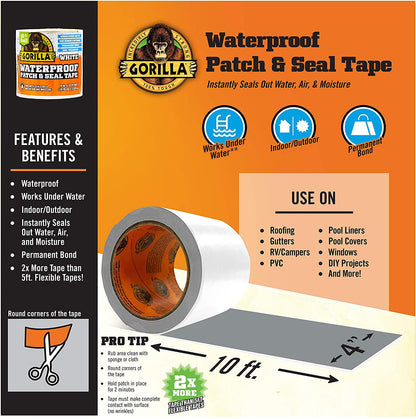 Gorilla Waterbestendige Patch & Seal tape
