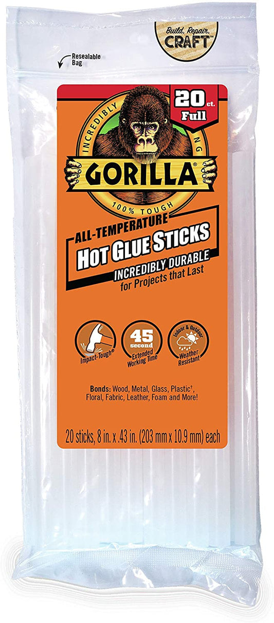 Gorilla Glue Hot-Glue-Sticks Large (203 mm*10,9 mm)