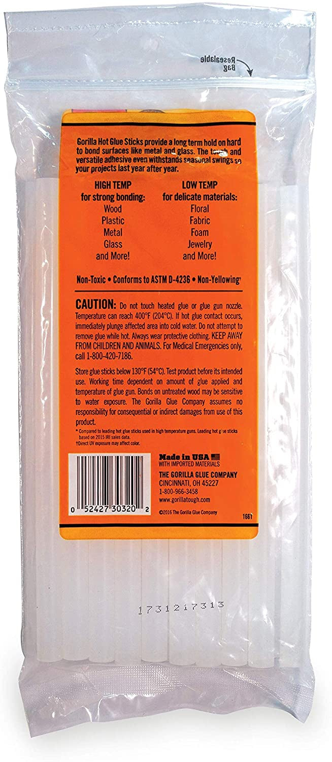 Gorilla Glue Hot-Glue-Sticks Large (203 mm*10,9 mm)