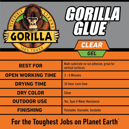 Clear Gorilla Glue Gel  51ml