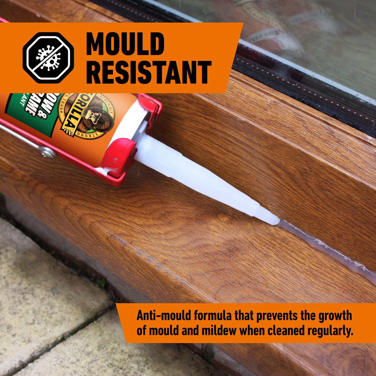 Gorilla Window & Door Frame Sealant – Clear