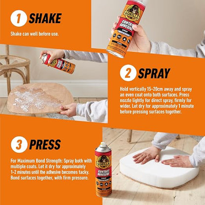 Gorilla Contact Adhesive Spray 500ml