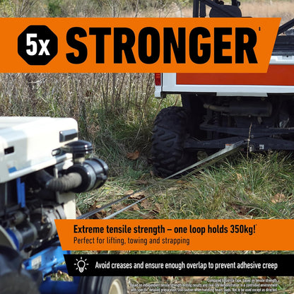 Gorilla Tape Ultimate (de sterkste tape ooit-350 kg trekgewicht!)